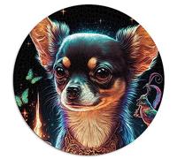 Puzzle Chien Chihuahua pour Adultes et enfantsPuzzle sphérique 1000 pièces 100% Carton recyclé 67,5x67,5 cm