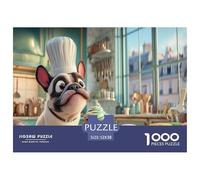 Puzzle Chien Humoristique 1000 Pièces, pour Les Amoureux des Animaux - Notre Puzzle Stitch 1000 Pieces Est Un Chef-d'Œuvre À Assembler 52x38cm/1000pcs