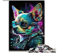 Puzzle Chien Mécanique Coloré 1000 Pièces pour Adolescents, Convient aux 14 Ans et Plus Amusement en Famille pour Toute la Famille (26x38cm)