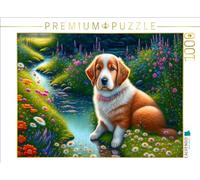 Puzzle · Chien Mignon | L'amour des chiens · 1000 pièces · Format assemblé 64 × 48 cm · CALVENDO Puzzle