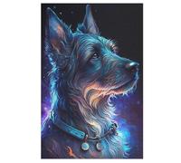 Puzzle Chien Schnauzer Nain Puzzles pour AdultesPuzzles en Bois De 1000 Pièces Adultes Cadeaux Jeu Stimulant 78×53cm