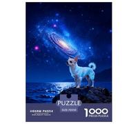 Puzzle Chihuahua 1000 Pièces pour Adultes Et Enfants, Jeu D'Intelligence, Casse-tête Nébuleuse Océan, DéCoration, Cadeau Anniversaire 70x50cm/1000pcs