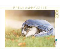 Puzzle · Chiot Border Collie en Jean | 2000 pièces · Format assemblé 90 × 67 cm · CALVENDO Puzzle