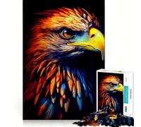 Puzzle Chouette Colorée et Incroyable de 1000 pièces Jeu de Réflexion et d'exercice Emboîtement Parfait sans Espaces Défi Cérébral Interactif pour la Maison (38x26cm)