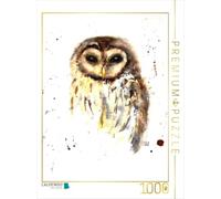 Puzzle · Chouette des bois | Portrait de la chouette des bois · 1000 pièces · Format assemblé 64 × 48 cm · CALVENDO Puzzle