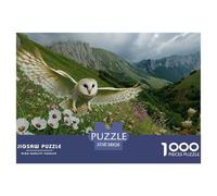 Puzzle Chouette Qui Compte 1000 Pièces pour Adultes,Thème écologique Un Jeu De Dexérité Très Difficile Puzzle Éducatif l'art De La Décoration Moderne 38x26cm/1000pcs