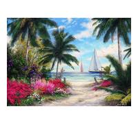 Puzzle chuck pinson - sea breeze trail - 500 pièces