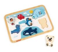 Puzzle Chunky Janod Arctique 7 pièces Multicolore G