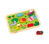 Puzzle Chunky le jardin Janod