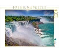 Puzzle · Chutes du Niagara - American Falls et Horseshoe Falls | 1000 pièces · Format assemblé 64 × 48 cm · CALVENDO Puzzle