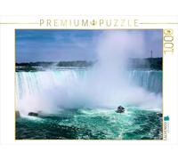 Puzzle · Chutes du Niagara - American Falls et Horseshoe Falls | 1000 pièces · Format assemblé 64 × 48 cm · CALVENDO Puzzle