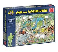 Puzzle Cinéma et publicité - JUMBO - Jan van Haasteren The Film Set - 2000 pièces - Multicolore