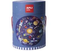 APLI Puzzle circulaire Système solaire 48 pièces