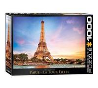 Puzzle City Collection Paris, la Tour Eiffel 1000 pieces multicolore G