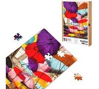 Puzzle classique 100 Pièces - Fabulous - Envol de Parapluies Multicolores (39,2 x 26,2 cm) G