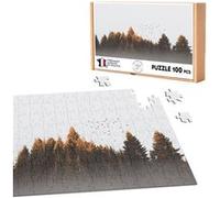 Puzzle classique 100 Pièces - Fabulous - Envol d'Oiseaux sur une Forêt de (39,2 x 26,2 cm) G