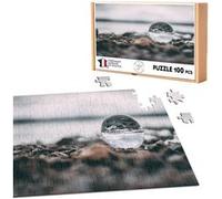 Puzzle classique 100 pièces - Fabulous - Goutte de Rosée Sur des Galets (39,2 x 26,2 cm) G