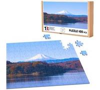 Puzzle classique 100 Pièces - Fabulous - Mont Fuji depuis le Lac Kawaguchi (39,2 x 26,2 cm) G