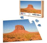 Puzzle classique 100 Pièces - Fabulous - Rock Formation Monument Valley Utah (39,2 x 26,2 cm) G