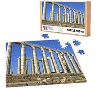 Puzzle classique 100 pièces - Fabulous - Temple de Poseidon Sounio Grèce (39,2 x 26,2 cm) G