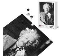Puzzle Classique 1000 pièces Albert Einstein Scientifique Photo de Star Célébrité Sciences Original 3