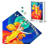 Puzzle Classique 1000 pièces Chablis Chablissienne Retro Vintage Alcool Affiches