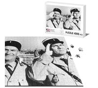 Puzzle Classique 1000 pièces Louis De Funès Acteur Français Photo de Star Célébrité Vieux Cinéma Original 3 Gendarmes