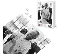 Puzzle Classique 1000 pièces Nelson Mandela Premier Vote Militant Droits Humains Afrique du Sud