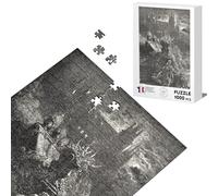 Puzzle Classique 1000 pièces Peau D'Ane Conte Illustration Gustave Dore Gravure