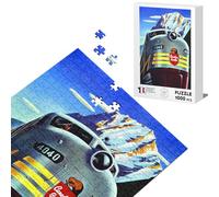 Puzzle Classique 1000 pièces Railway Canadian Pacific Beaver Travel Voyage Affiches Retro Vintage