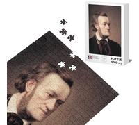 Puzzle Classique 1000 pièces Richard Wagner Compositeur Allemand Portrait Peinture