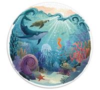 Puzzle Classique 1000 Pièces Thème Aquatique - Un Puzzle Adulte 1000 Pièces Qui Combine Art Et Nature. Parfait pour Les Amateurs De Défis Et De Détente. Qualité Premium, Détails Saisissants
