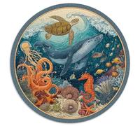 Puzzle Classique 1000 Pièces Thème Aquatique - Un Puzzle Adulte 1000 Pièces Qui Combine Art Et Nature. Parfait pour Les Amateurs De Défis Et De Détente. Qualité Premium, Détails Saisissants