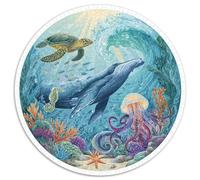 Puzzle Classique 1000 Pièces Thème Aquatique - Un Puzzle Adulte 1000 Pièces Qui Combine Art Et Nature. Parfait pour Les Amateurs De Défis Et De Détente. Qualité Premium, Détails Saisissants