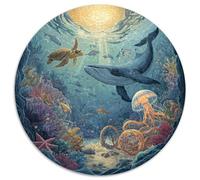 Puzzle Classique 1000 Pièces Thème Océanique - Un Puzzle Adulte 1000 Pièces Qui Combine Art Et Nature. Parfait pour Les Amateurs De Défis Et De Détente. Qualité Premium, Détails Saisissants