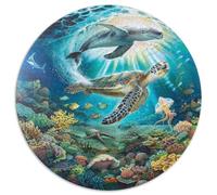 Puzzle Classique 1000 Pièces Thème Océanique - Un Puzzle Adulte 1000 Pièces Qui Combine Art Et Nature. Parfait pour Les Amateurs De Défis Et De Détente. Qualité Premium, Détails Saisissants