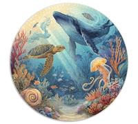 Puzzle Classique 1000 Pièces Thème Océanique - Un Puzzle Adulte 1000 Pièces Qui Combine Art Et Nature. Parfait pour Les Amateurs De Défis Et De Détente. Qualité Premium, Détails Saisissants