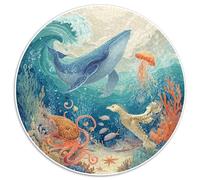 Puzzle Classique 1000 Pièces Thème Océanique - Un Puzzle Adulte 1000 Pièces Qui Combine Art Et Nature. Parfait pour Les Amateurs De Défis Et De Détente. Qualité Premium, Détails Saisissants
