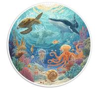 Puzzle Classique 1000 Pièces Thème Océanique - Un Puzzle Adulte 1000 Pièces Qui Combine Art Et Nature. Parfait pour Les Amateurs De Défis Et De Détente. Qualité Premium, Détails Saisissants