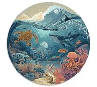 Puzzle Classique 1000 Pièces Thème Océanique - Un Puzzle Adulte 1000 Pièces Qui Combine Art Et Nature. Parfait pour Les Amateurs De Défis Et De Détente. Qualité Premium, Détails Saisissants