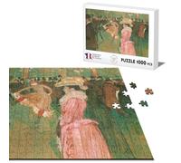 Puzzle Classique 1000 pièces Toulouse Lautrec Moulin Rouge Impressionnisme Peinture