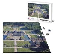 Puzzle Classique 1000 pièces Vue Aerienne Chateau Vaux Le Vicomte Renaissance France