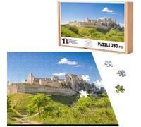 Puzzle classique 280 pièces - Fabulous - Ruine d'un Chateau Medieval Europe (40 x 30 cm) G