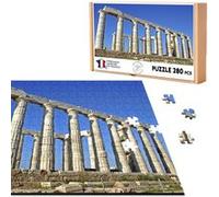 Puzzle classique 280 pièces - Fabulous - Temple de Poseidon Sounio Grèce (40 x 30 cm) G