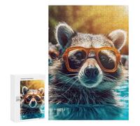 Puzzle Classique, 300 PCS, Représentant Swimming Pool, comme Loisir Apaisant pour Les Passionnés, pour Les Heures De Détente