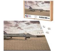 Puzzle classique 500 Pièces - Fabulous - Avion de Combat au Sol US Air Force (48 x 34 cm) G