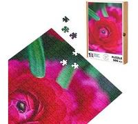 Puzzle classique 500 Pièces - Fabulous - Dahlia Rose Vu du Dessus (48 x 34 cm) Rose G