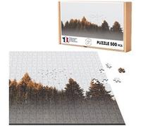 Puzzle classique 500 Pièces - Fabulous - Envol d'Oiseaux sur une Forêt de (48 x 34 cm) G