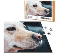 Puzzle classique 500 Pièces - Fabulous - Gros Plan Chien Labrador Blanc (48 x 34 cm) Blanc G