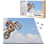 Puzzle classique 500 Pièces - Fabulous - Saut en Motocross (48 x 34 cm) G